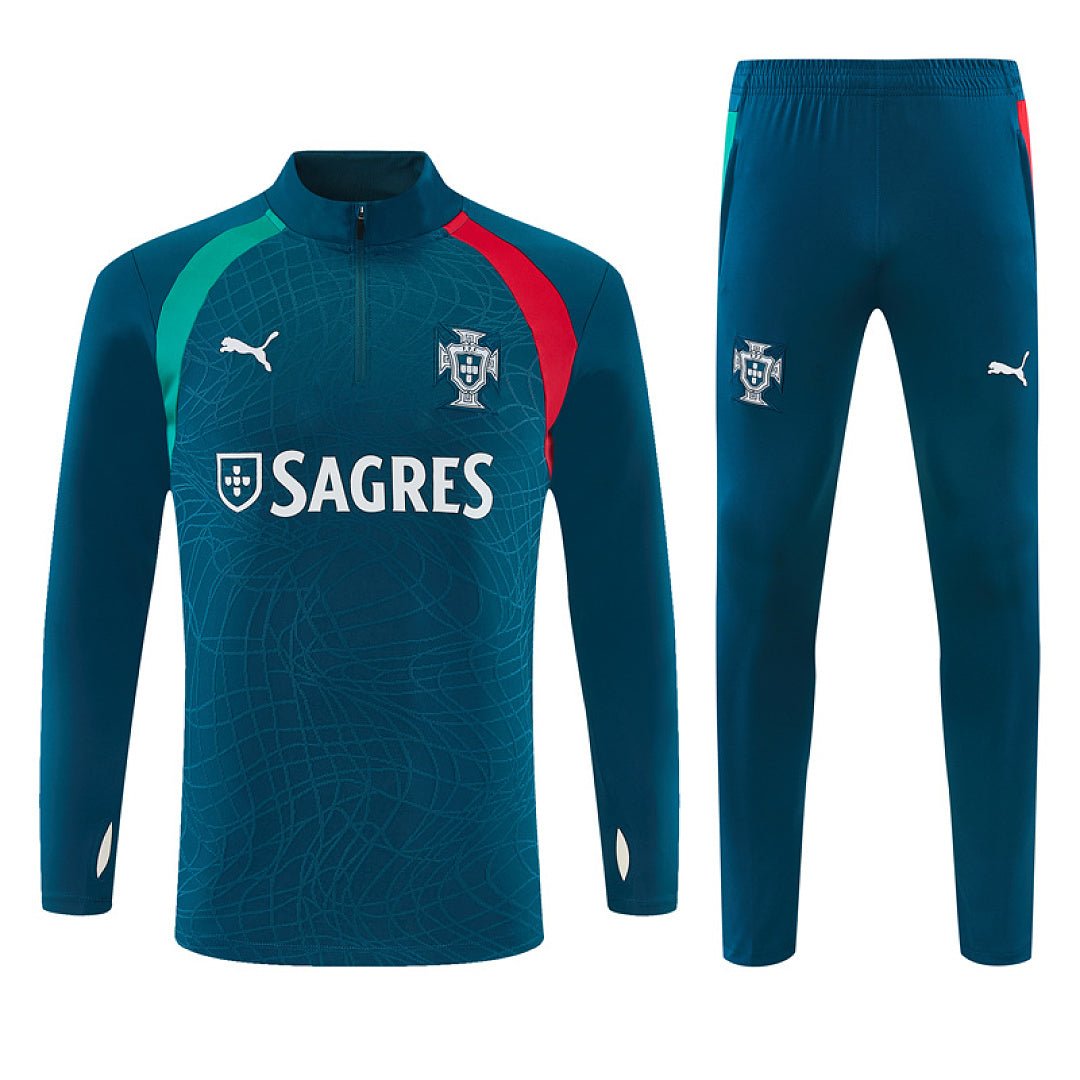 Portugal Trainingsanzug 26/27 Herren Jacke und Hose Grün