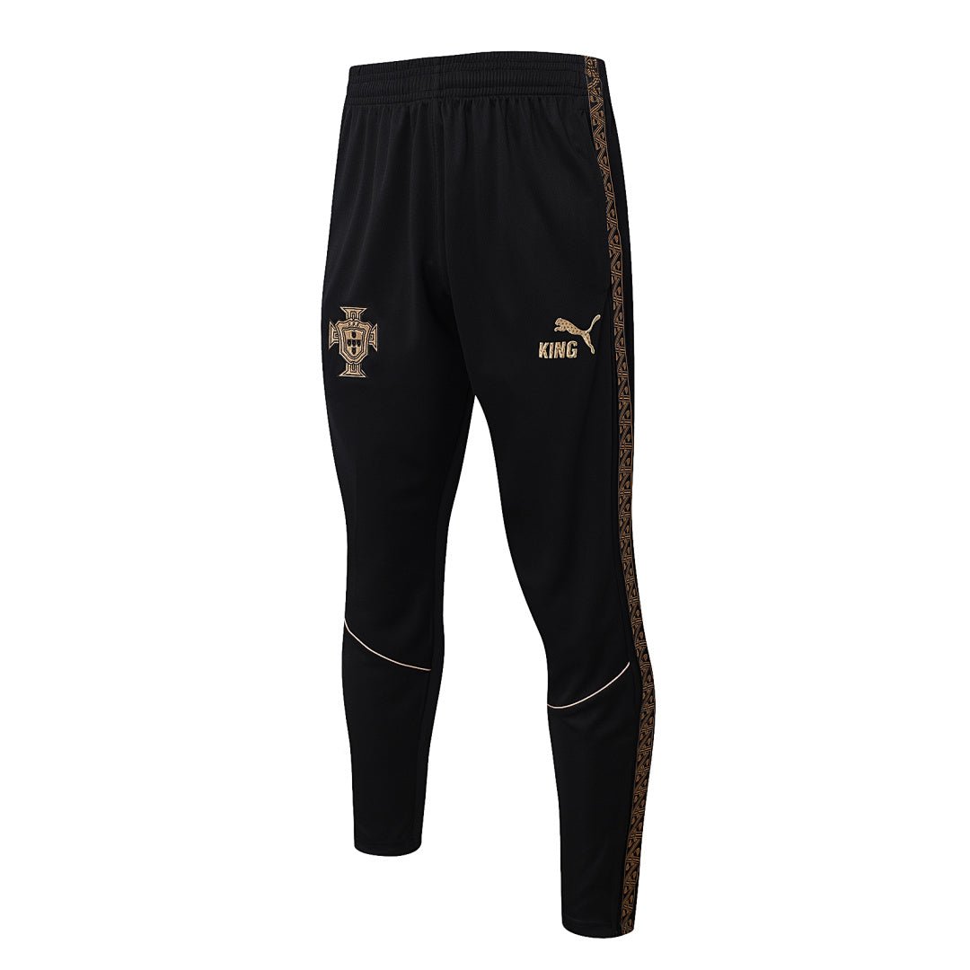 Portugal Trainingsanzug 26/27 Jacke und Hose Schwarz