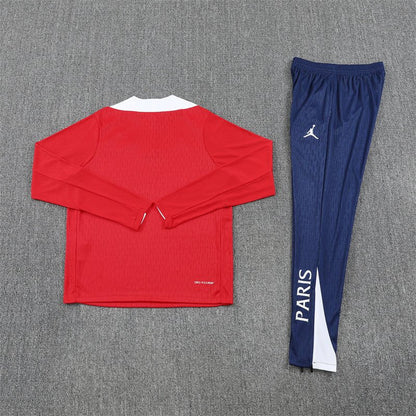 PSG Trainingsanzug 25/26 Herren Jacke Rot und Hose Blau
