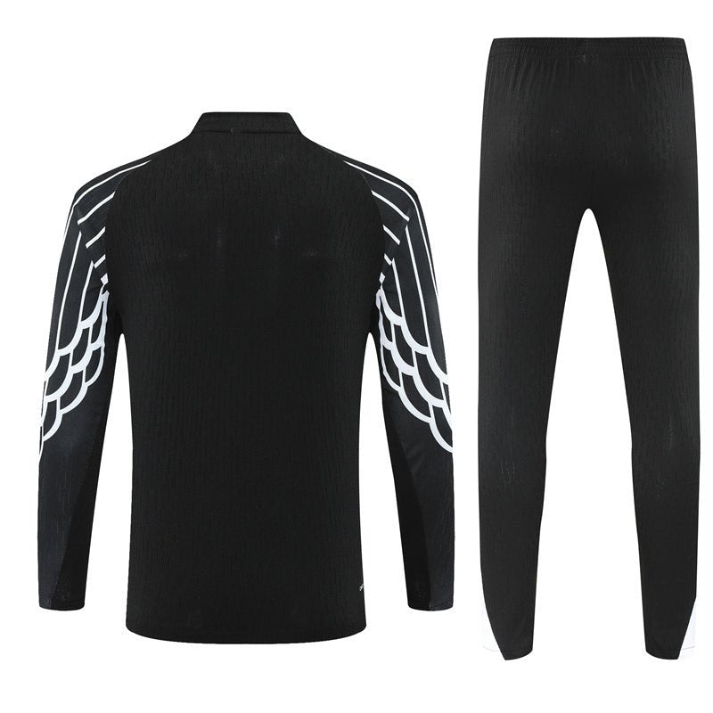 PSG x Jordan Trainingsanzug 25/26 Herren Jacke und Hose Schwarz