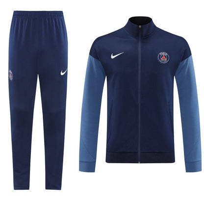 PSG Trainingsanzug 2025/26 Jacke und Hose Herren Dunkelblau