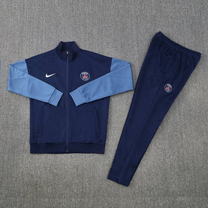 PSG Trainingsanzug 2025/26 Jacke und Hose Herren Dunkelblau
