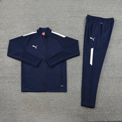 Puma Trainingsanzug Jacke und Hose Herren Marineblau