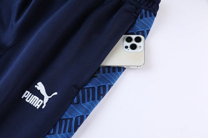 Puma Trainingsanzug Jacke und Hose Herren Blau