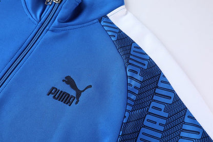 Puma Trainingsanzug Jacke und Hose Herren Blau