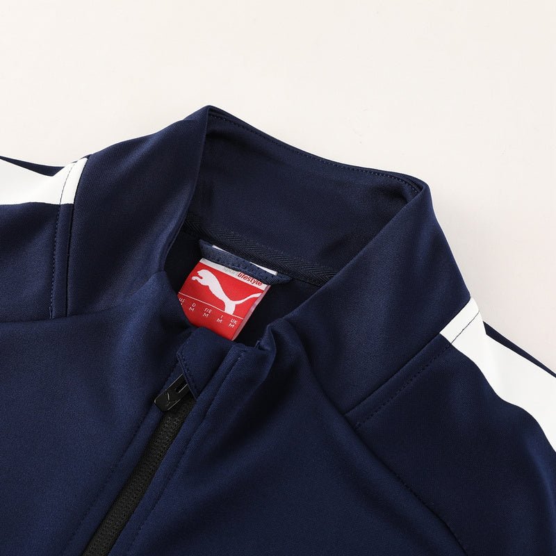 Puma Trainingsanzug Jacke und Hose Herren Marineblau