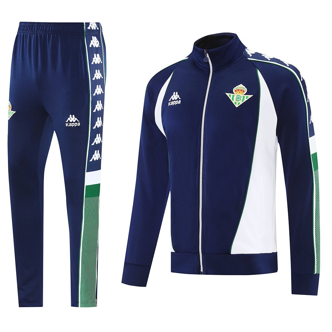 Real Betis Trainingsanzug 25/26 Jacke und Hose Herren Dunkelblau