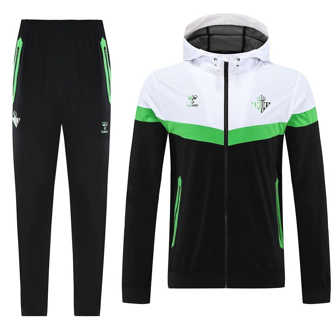 Real Betis Trainingsanzug 25/26 Windjacke und Hose Herren