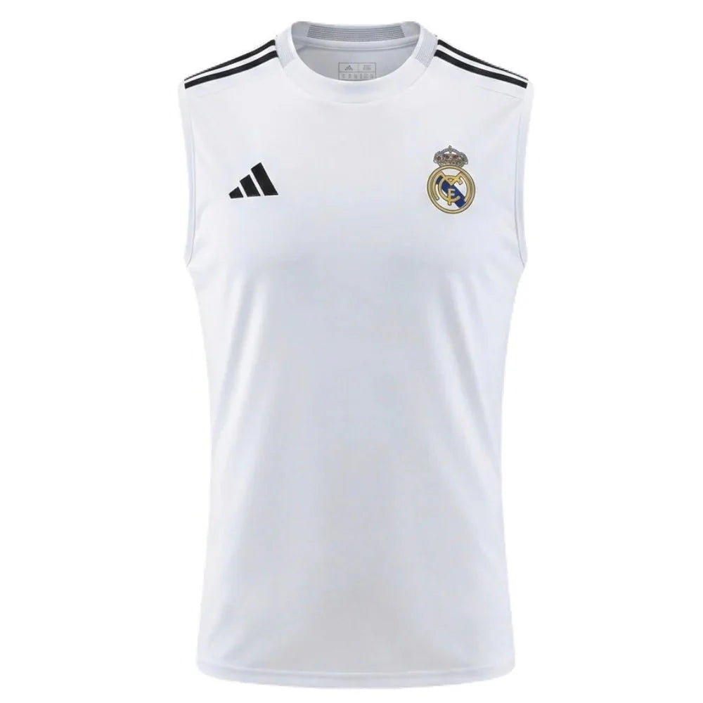 Real Madrid Ärmelloses Heimtrikot 25/26 Herren Fan-Version