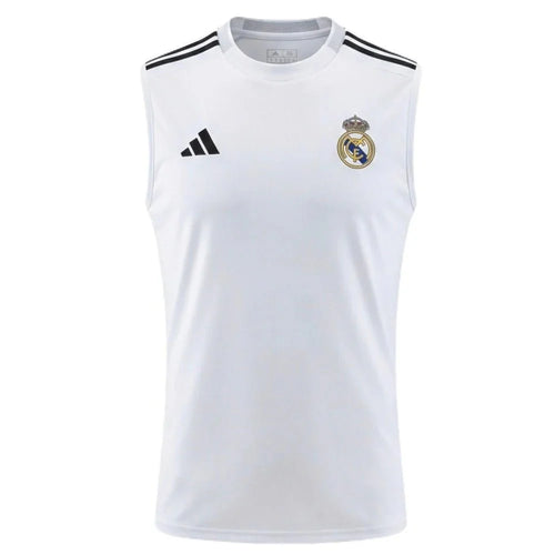 Real Madrid Ärmelloses Heimtrikot 25/26 Herren Fan-Version