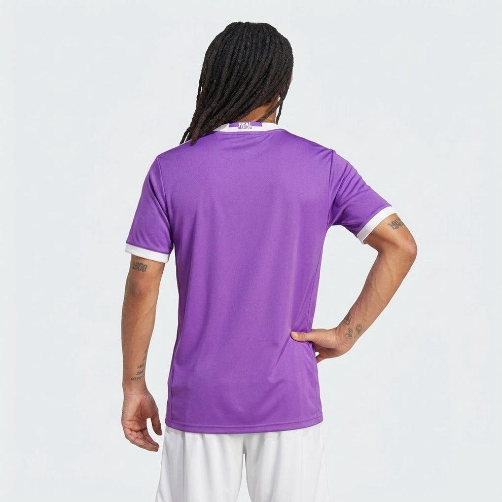 Real Madrid Auswärtstrikot 17/18 Herren Fan-Version Lila (Retro)
