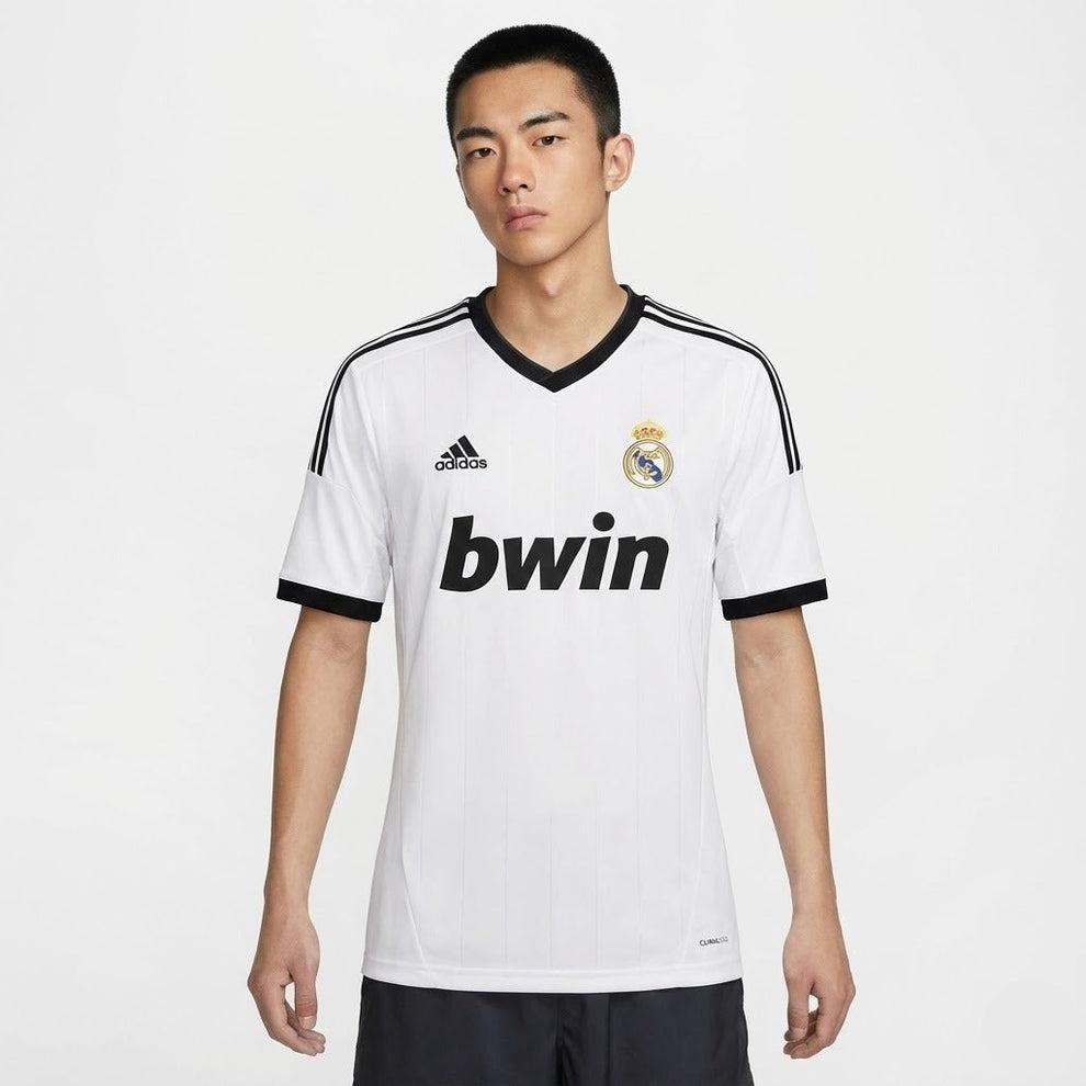Real Madrid Heimtrikot 12/13 Herren Fan-Version Weiß (Retro)