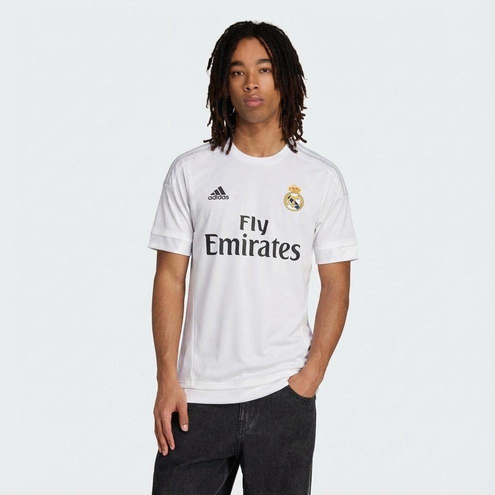 Real Madrid Heimtrikot 15/16 Herren Fan-Version Weiß (Retro)