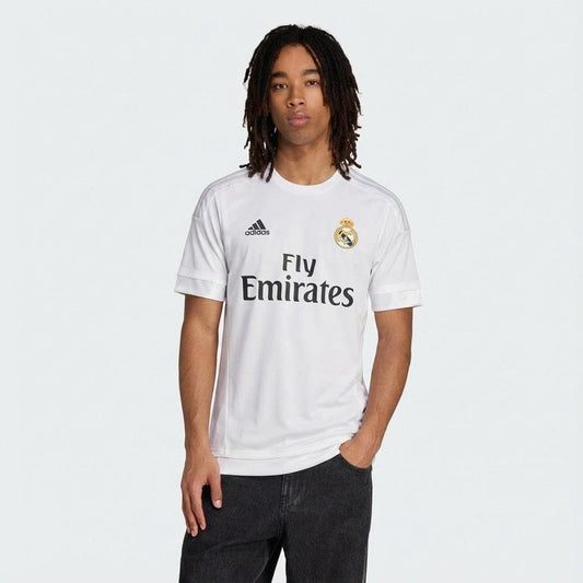 Real Madrid Heimtrikot 15/16 Herren Fan-Version Weiß (Retro)