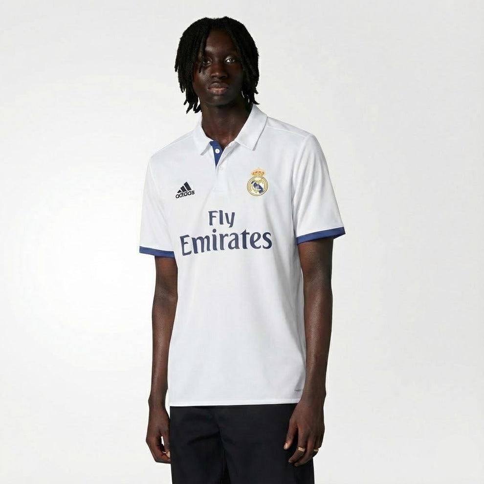 Real Madrid Heimtrikot 16/17 Herren Fan-Version Weiß (Retro)