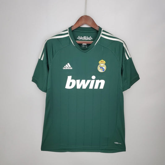 Real Madrid III Heimtrikot 12/13 Herren Fan-Version Grün (Retro)