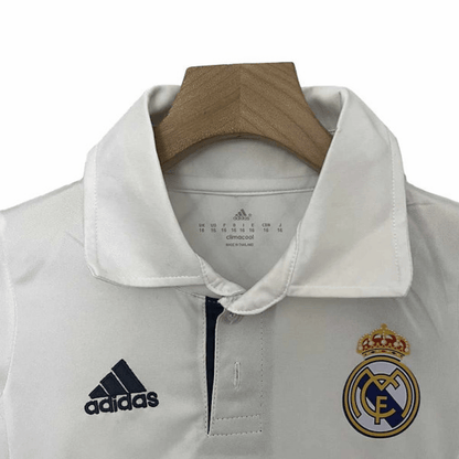 Real Madrid Kinder-Set Heimtrikot 16/17 Weiß (Retro)