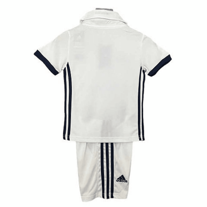 Real Madrid Kinder-Set Heimtrikot 16/17 Weiß (Retro)