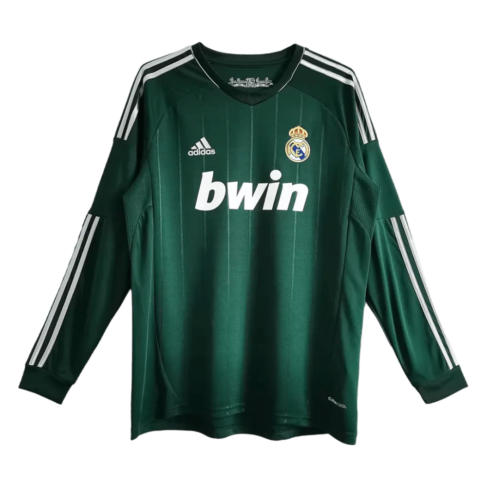 Real Madrid Langarm Drittetrikot 12/13 Herren Fan-Version (Retro)