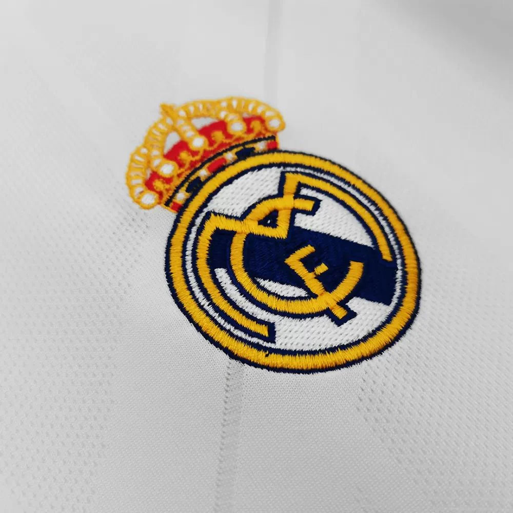 Real Madrid Heimtrikot Langarm 2017/18 Herren Fan-Version (Retro)