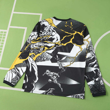 Real Madrid Langarm Sonderedition Marvel 25/26 Herren Fan-Version