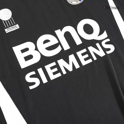 Real Madrid Auswärtstrikot Langarm 2006/07 Herren Fan-Version (Retro)