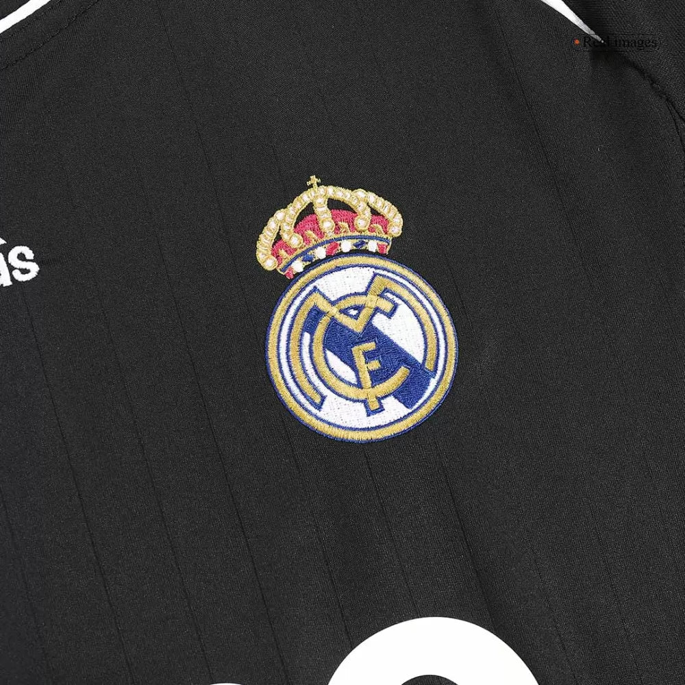 Real Madrid Auswärtstrikot Langarm 2006/07 Herren Fan-Version (Retro)