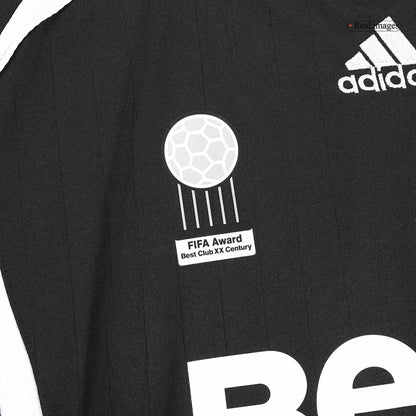 Real Madrid Auswärtstrikot Langarm 2006/07 Herren Fan-Version (Retro)
