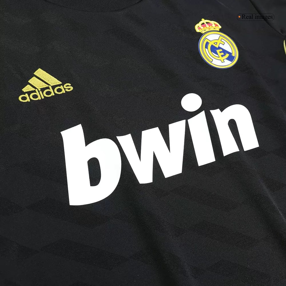 Real Madrid Auswärtstrikot Langarm 2011/12 Herren Fan-Version (Retro)