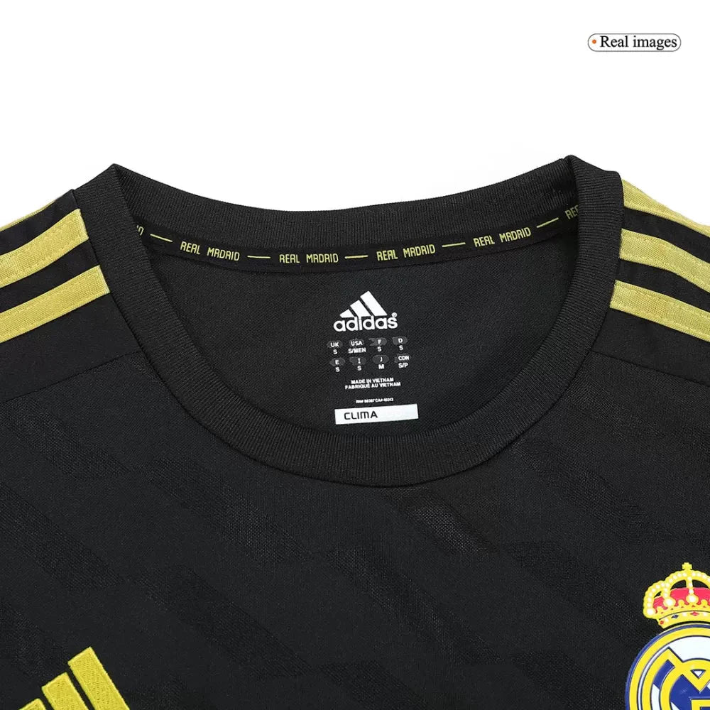 Real Madrid Auswärtstrikot Langarm 2011/12 Herren Fan-Version (Retro)