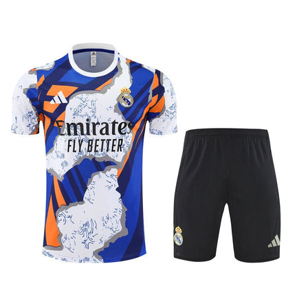 Real Madrid Madrid Trainingsset 25/26 Trikot Drachen und Shorts