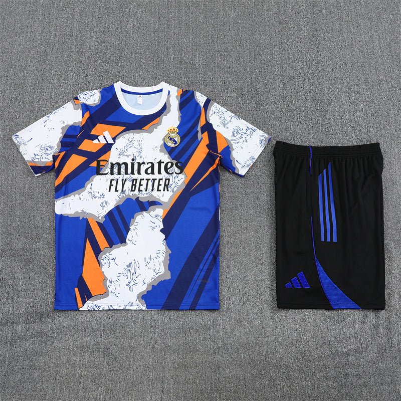Real Madrid Madrid Trainingsset 25/26 Trikot Drachen und Shorts