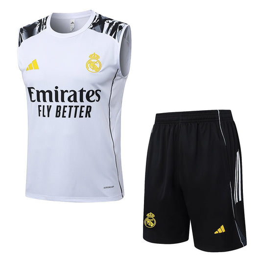 Real Madrid Marvel Trainingsset 25/26 Tanktop und Shorts