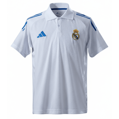 Real Madrid Polohemd 25/26 Fan-version Herren Weiß