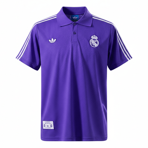 Real Madrid Polohemd 25/26 Fan-version Herren Lila