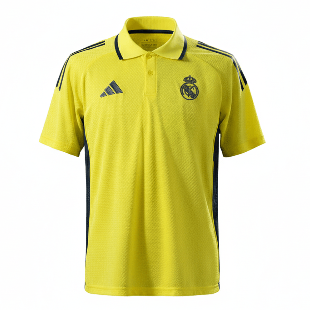 Real Madrid Polohemd 25/26 Fan-version Herren Gelb