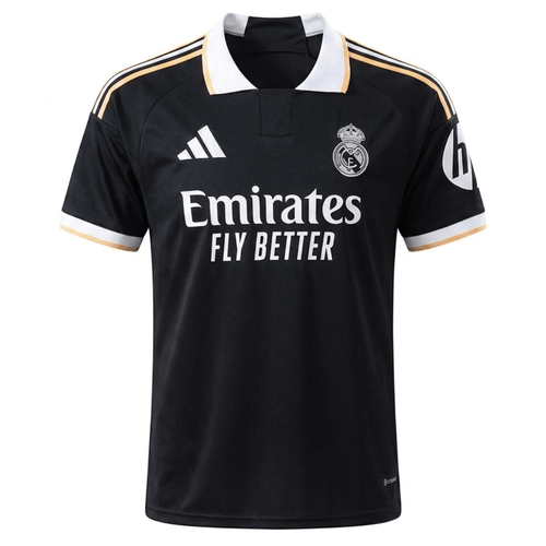 Real Madrid Polohemd 26/27 Fan-Version Herren Schwarz