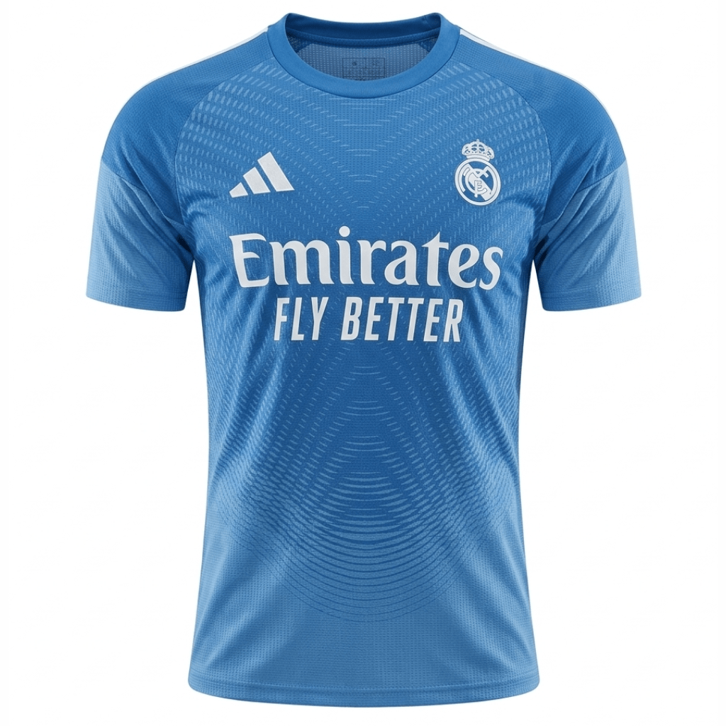 Real Madrid Torwarttrikot 25/26 Herren Spieler-Version
