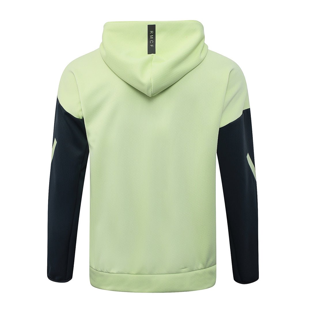 Real Madrid Trainingsanzug 2025/26 Jacke & Hose Grün/Grau
