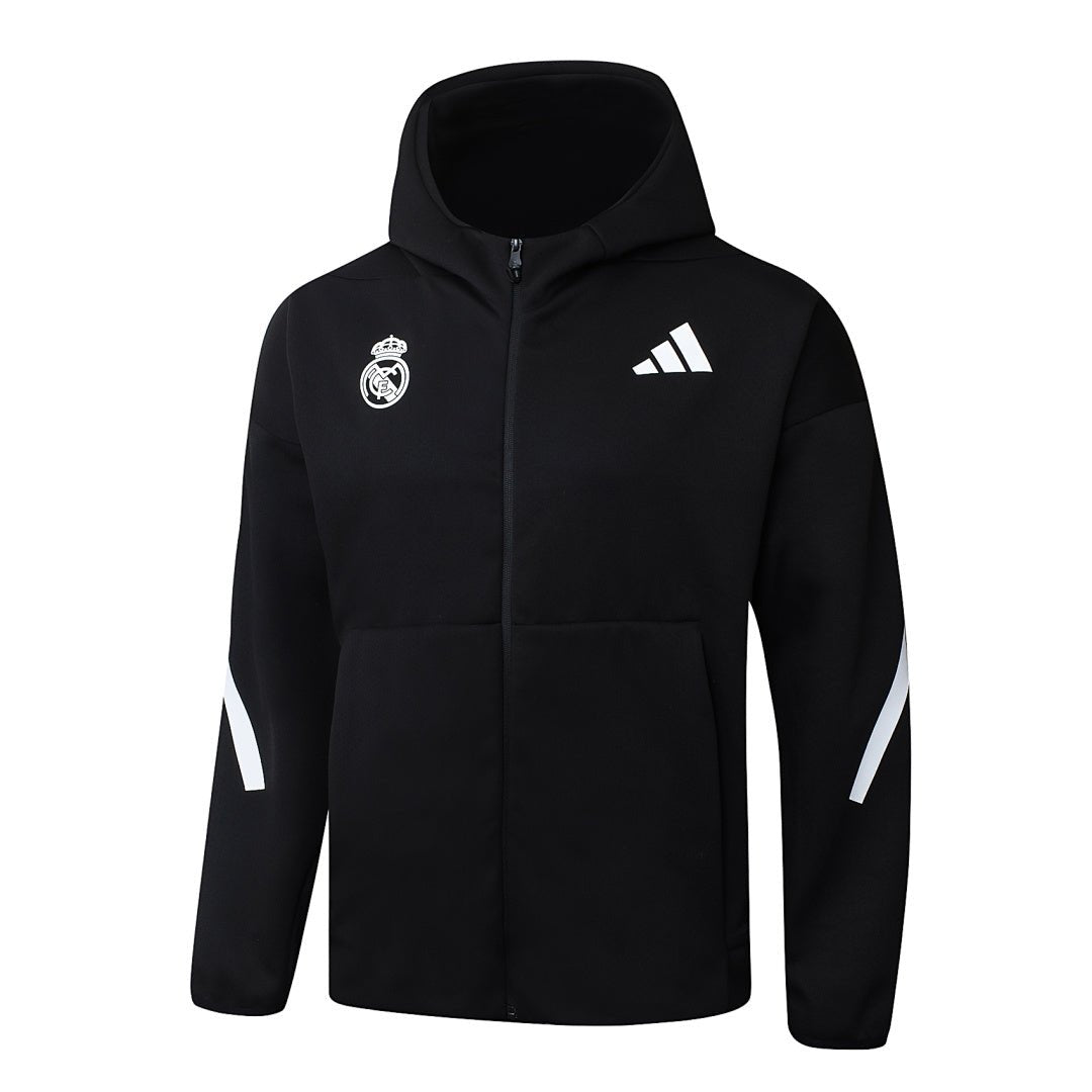 Real Madrid Trainingsanzug 2025/26 Jacke & Hose Schwarz