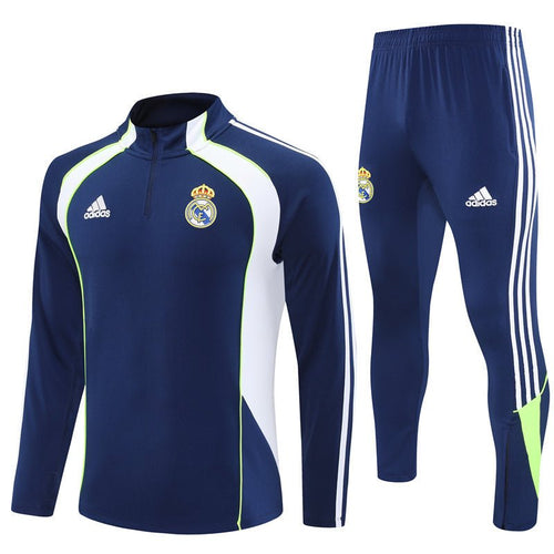 Real Madrid Trainingsanzug 25/26 Herren Jacke und Hose Dunkelblau
