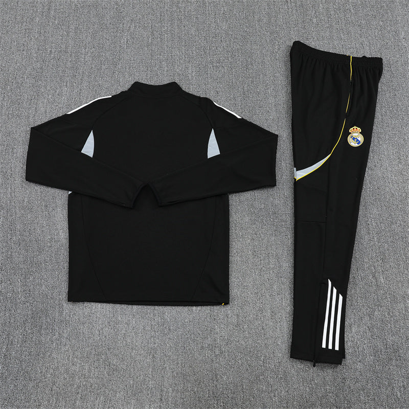 Real Madrid Trainingsanzug 2025/26 Jacke und Hose Schwarz
