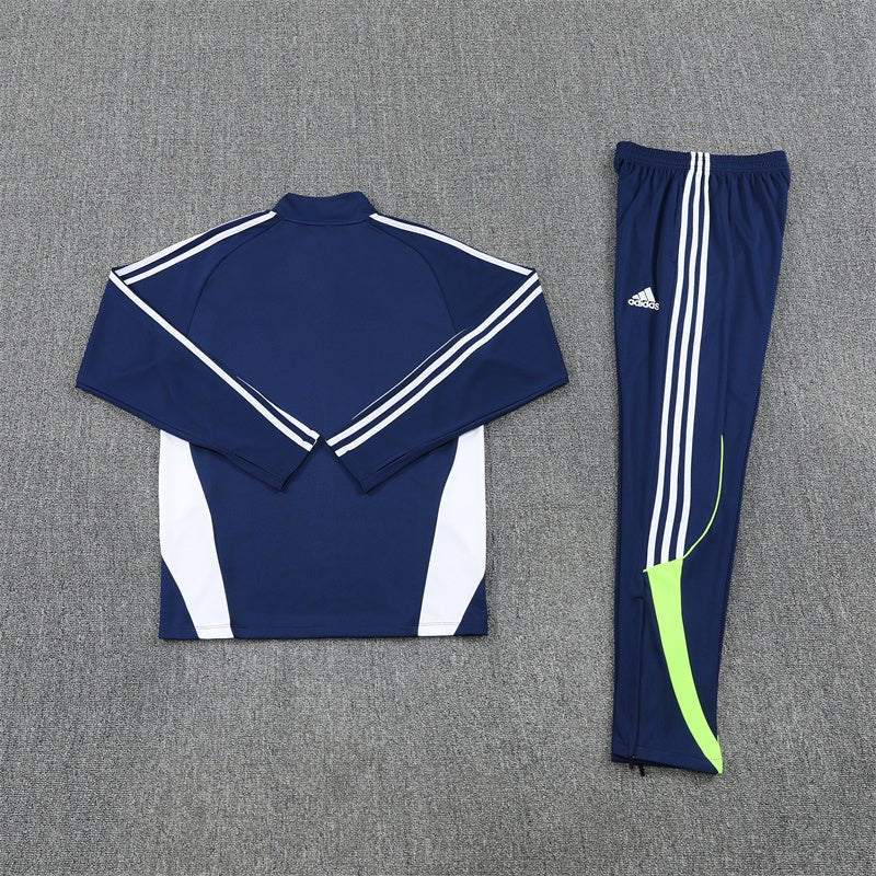 Real Madrid Trainingsanzug 25/26 Herren Jacke und Hose Dunkelblau