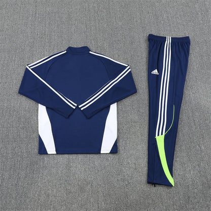 Real Madrid Trainingsanzug 25/26 Herren Jacke und Hose Dunkelblau