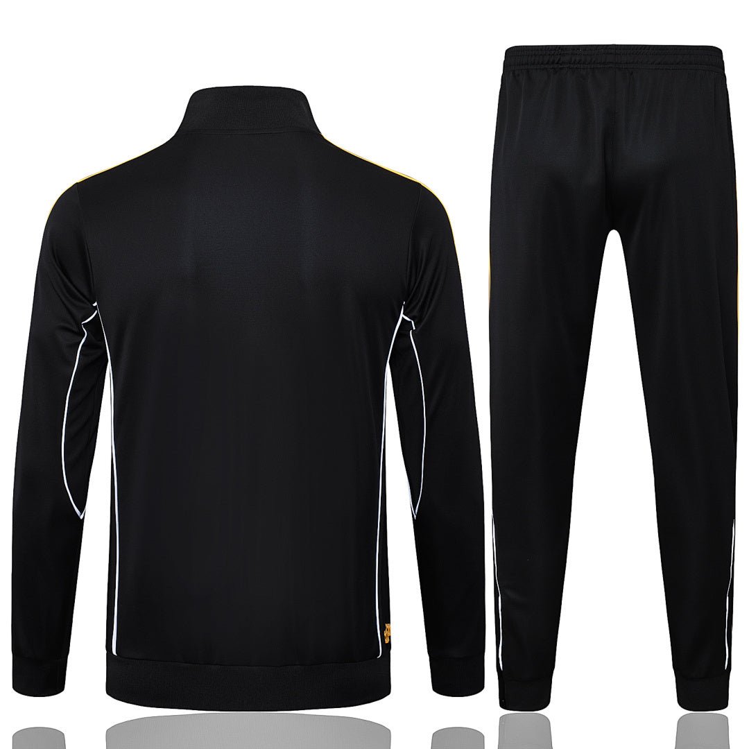 Real Madrid Trainingsanzug 25/26 Jacke und Hose Herren Schwarz
