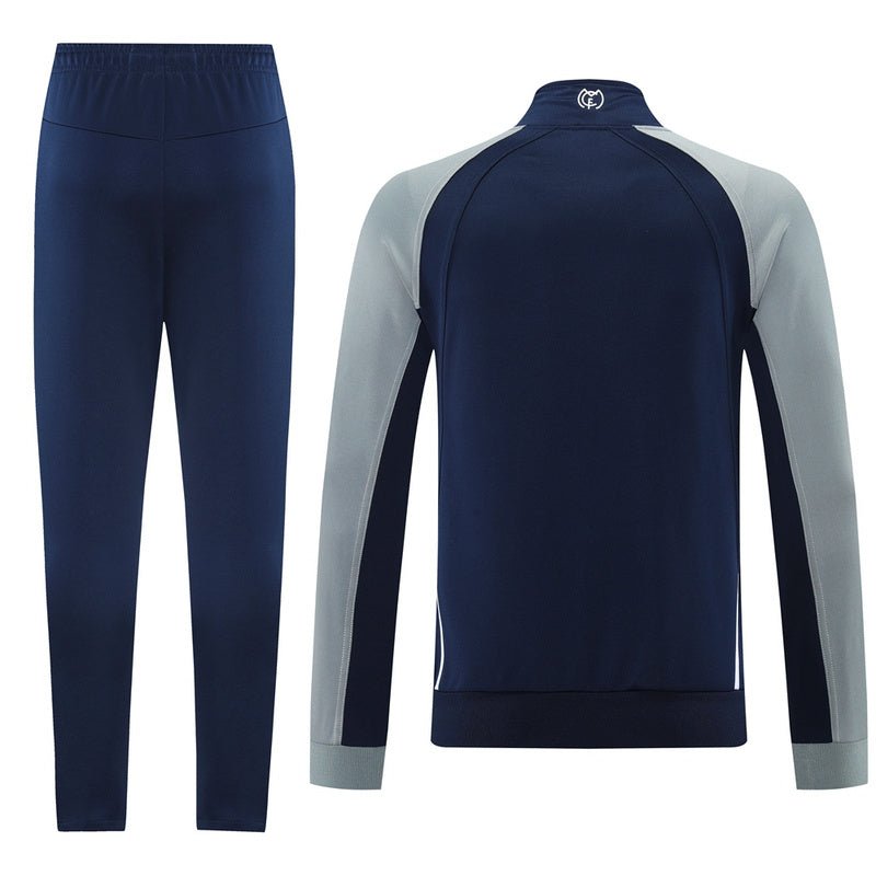 Real Madrid Trainingsanzug 25/26 Jacke und Hose Dunkelblau