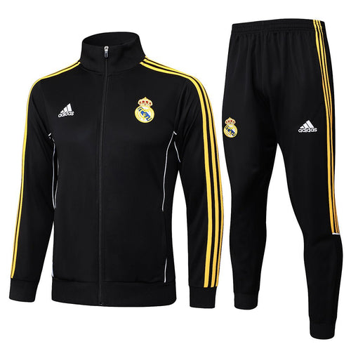Real Madrid Trainingsanzug 25/26 Jacke und Hose Herren Schwarz