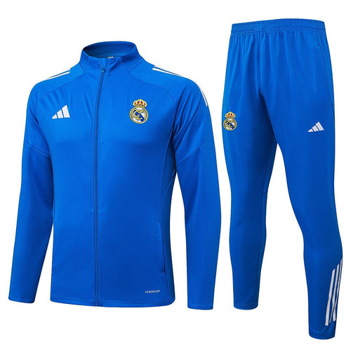 Real Madrid Trainingsanzug 2025/26 Jacke und Hose Herren Blau