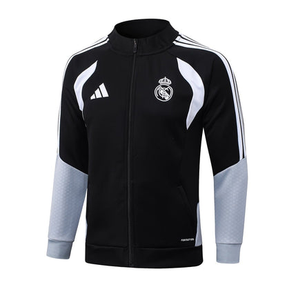Real Madrid Trainingsanzug 26/27 Jacke und Hose Schwarz