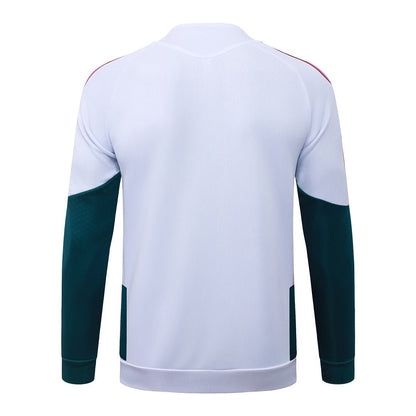 Real Madrid Trainingsanzug 26/27 Jacke Weiß und Hose Grün